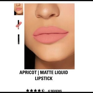 Kylie matte liquid lipstick - APRICOT